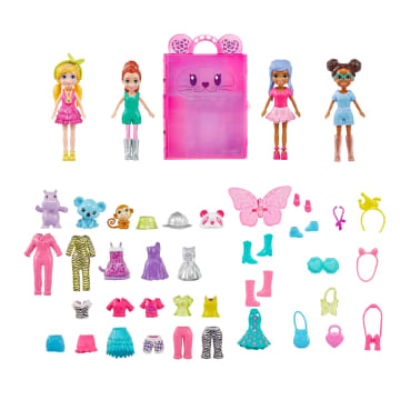 Polly Pocket Conjunto de Brinquedo Super Armário De Animais - Imagen 1 de 6