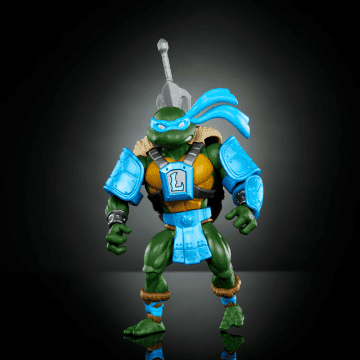 Masters Of The Universe Origins Turtles Of Grayskull Leonardo Action Figure Toy - Image 4 of 6