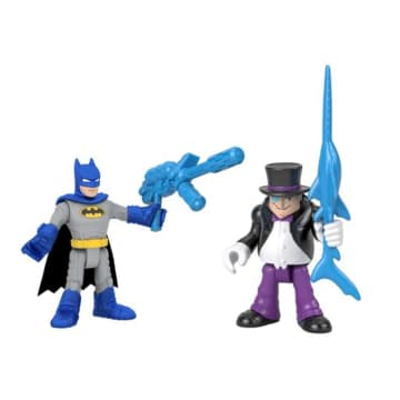 Imaginext DC Super Friends Figura de Acción Batman y El Pingüino
