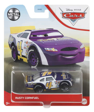 Cars de Disney y Pixar Diecast Vehículo de Juguete Rusty Cornfuel - Imagen 4 de 4