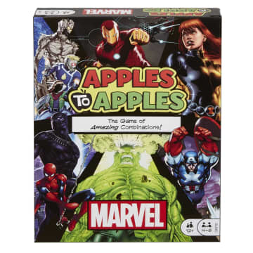 Apples To Apples: Marvel Edition Board Game, 4 To 8 Players, 12 Years Old & Up
