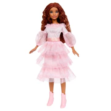 Disney the Little Mermaid Celebration Ariel Fashion Doll With Red Hair And Pink Dress