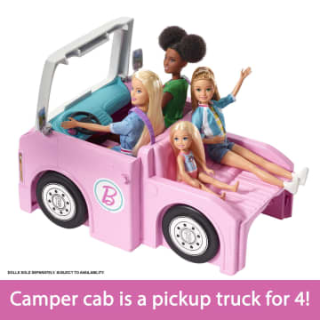 Barbie 3-in-1 Dreamcamper Vehicle And Accessories
