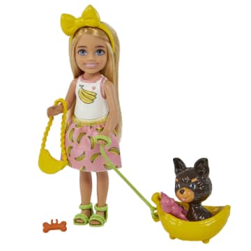 Barbie Chelsea Doll & Pet Puppy With Accessories, Toy For 3 Year Olds & Up