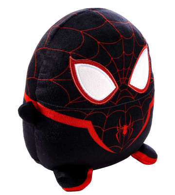 Marvel Cuutopia 5-In Miles Morales Plush Character Figure, Soft Rounded Pillow Doll - Imagem 4 de 6