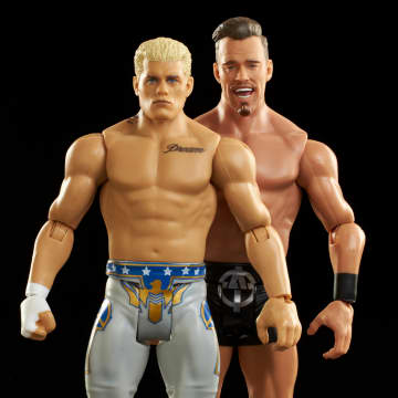 WWE Action Figures Championship Showdown Cody Rhodes vs Austin Theory 2-Pack - Image 4 of 6