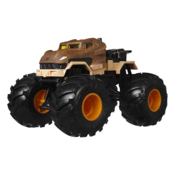 Hot Wheels Monster Trucks Veículo de Brinquedo Jurassic Dino Escala 1:24 - Image 1 of 4