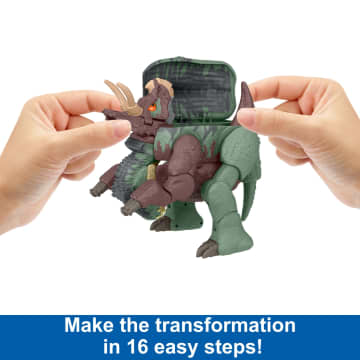 Jurassic World Transforming Dinosaur Toys, Massive Stretch Fierce Changers - Imagen 4 de 6