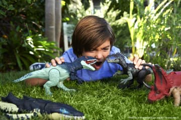 Jurassic World Wild Roar Kronosaurus Dinosaur Toy Figure With Sound