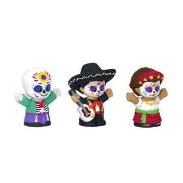 Fisher-Price Little People Collector Figura de Juguete Set de 3 Día de los Muertos - Imagen 4 de 6