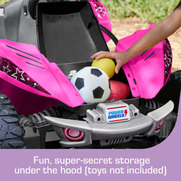 Power Wheels Dune Racer Extreme Battery-Powered Ride-On Vehicle With Charger, Pink