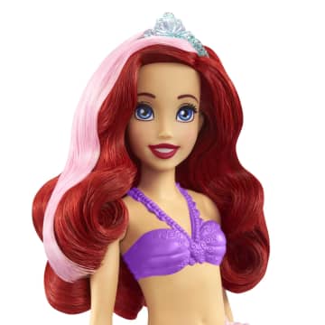 Disney Princesa Muñeca Ariel Cabello Cambios Sorpresa - Imagem 4 de 6