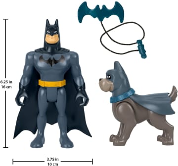 Fisher-Price DC League Of Super-Pets Batman & Ace