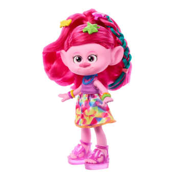 Dreamworks Trolls Band Together Hair-Tastic Queen Poppy Fashion Doll & 15+ Hairstyling Accessories - Image 1 of 6