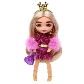 Barbie Extra Minis Muñeca Vestido de Fiesta Rosa