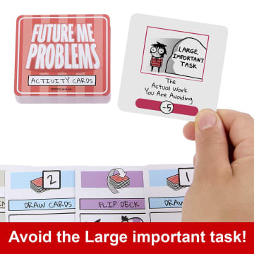 Sarah's Scribbles Future Me Problems Card Game, Funny Family Game For Game Night