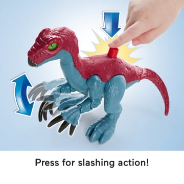 Imaginext Jurassic World Dinosaur Lab Playset With Owen Maisie & Dr. Grant Figures, 6 Play Pieces - Imagen 4 de 6