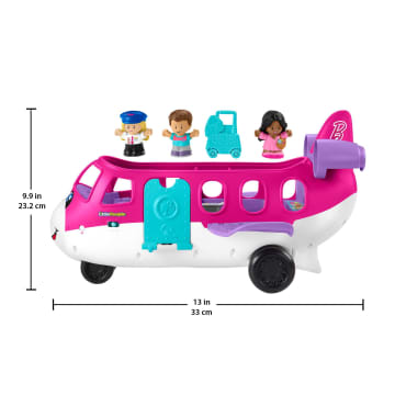 Little People Barbie Brinquedo para Bebês Avião dos Sonhos