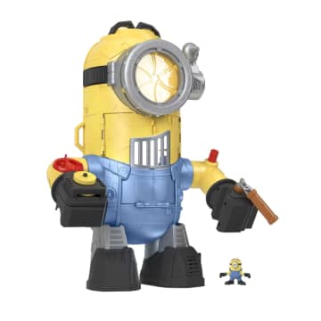 Imaginext Minions the Rise Of Gru Minionbot Robot & Playset With Stuart Figure & 6 Accessories