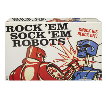 Rock 'Em Sock 'Em Kids Game, Battling Robots Game For 2 Players