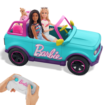 Hot Wheels  Barbie  Véhicule Téléguidé  Vus et Autocollants