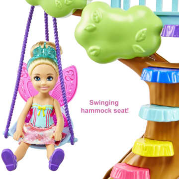Barbie Dreamtopia Chelsea Fairy Doll And Fairytale Treehouse Playset