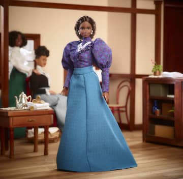 Madam C.J. Walker Barbie Inspiring Women Doll, Collectible Gift For 6 Years & Older