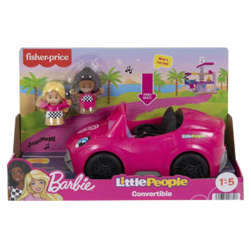 Barbie Little People Véhicule Décapotable et Figurines