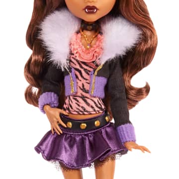 Monster High Clawdeen Wolf Reproduction Doll With Doll Stand & Accessories, SOLD OUT