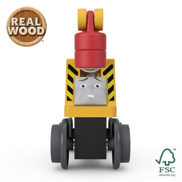 Thomas & Friends Wooden Railway Kevin the Crane Push-Along Toy