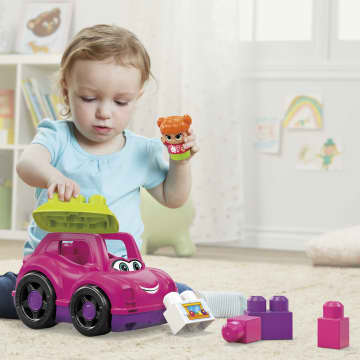 MEGA BLOKS Catie Convertible Fisher-Price Toy Blocks With 1 Figure (6 Pieces) For Toddler