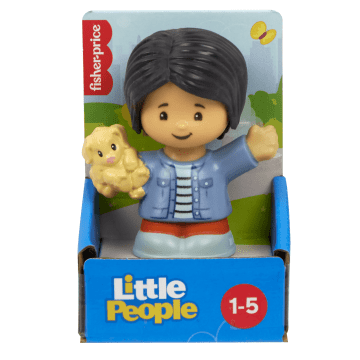 Little People Brinquedo para Bebês Figura de Mamãe com Pet