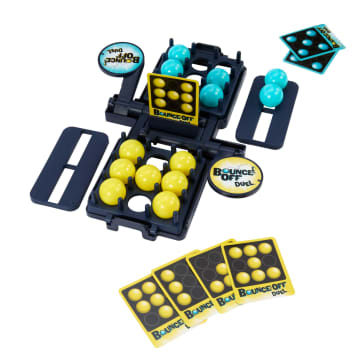 Bounce-Off Duel 2-Player Game For Kids, Teens & Adults, Slam the Paddles And Balls Pop Out