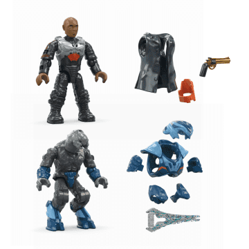 Mega  Halo  Coffret de Construction  Banshee Rebelle, 2Figurines