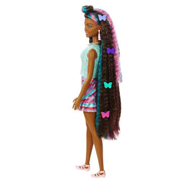 Barbie Totally Hair Boneca Vestido Borboleta - Image 5 of 6