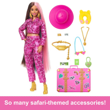 Travel Barbie Doll With Safari Fashion, Barbie Extra Fly