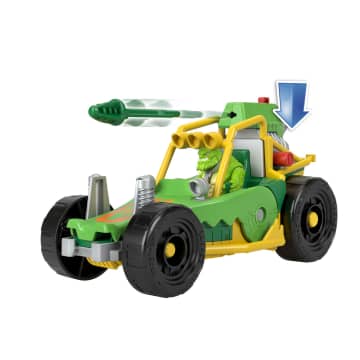 Imaginext DC Super Friends Vehículo de Juguete Killer Croc Buggy - Imagen 4 de 6