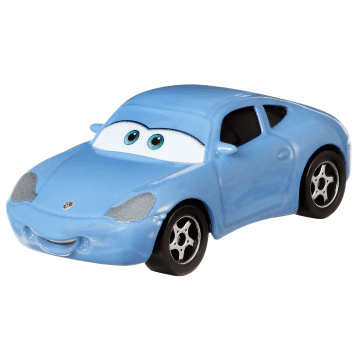 Carros da Disney e Pixar Diecast Veículo de Brinquedo Pacote de 2 Sally & Relâmpago McQueen - Imagem 2 de 6