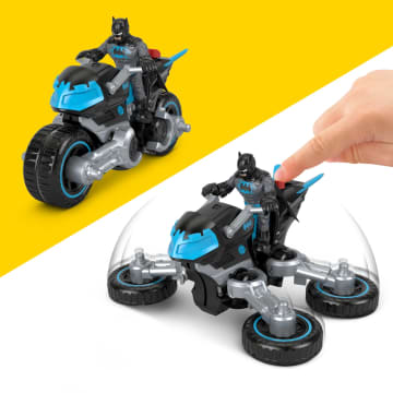 Imaginext DC Super Friends Veículo de Brinquedo Moto do Batman™ Bat-Tech - Imagen 3 de 6