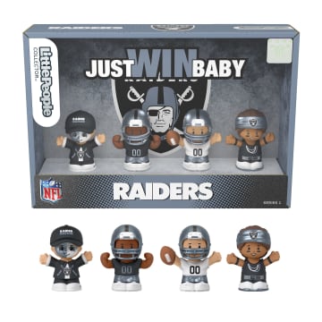 Little People Collector Las Vegas Raiders Special Edition Set For Adults & NFL Fans, 4 Figures - Image 1 of 6