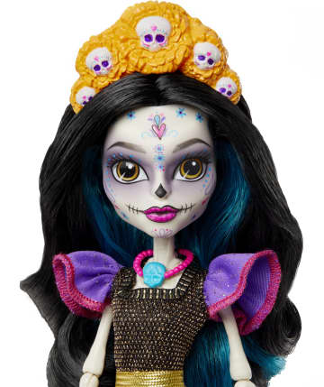 Monster High Howliday Dia De Muertos Skelita Calaveras Doll - Imagen 2 de 6