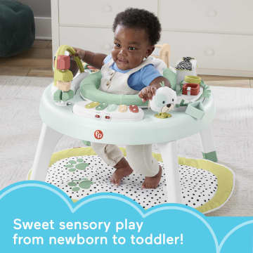Fisher-Price 3-In-1 Baby Activity Center With Lights & Sounds, Play Mat, Toddler Toy, Snugapuppy