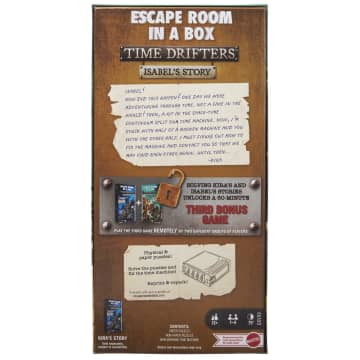 Escape Room in A Box: Time Drifters Isabel's Story Party Game For 13 Year Olds & Up