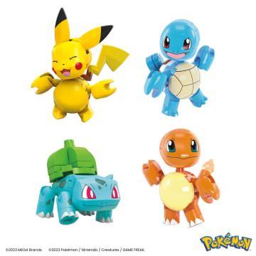 MEGA Pokémon Building Toy Kit With 8 Action Figures And Poké Balls (191 Pieces) For Kids