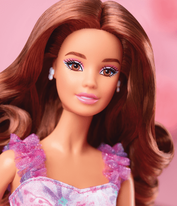 Barbie Signature Birthday Wishes Collectible Doll in Lilac Dress With Giftable Packaging - Imagen 3 de 6