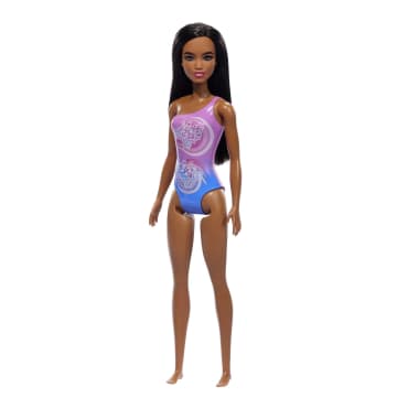 Barbie Fashion & Beauty Boneca Praia com Maiô Roxo