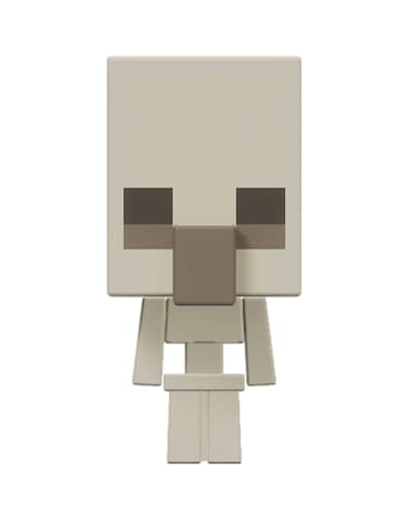 Minecraft Vanilla Figura de Acción Cabeza Mob Mini Esqueleto