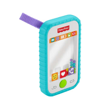 Fisher-Price Hashtag Selfie Fun Phone 3-In-1 Baby Toy For Sensory & Fine Motor Development