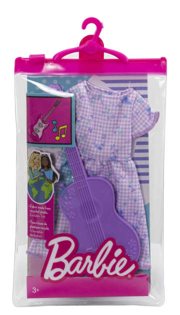 Barbie Fashion Pack, Career Musician Doll Clothes For Barbie Doll With 1 Outfit & 1 Accessory