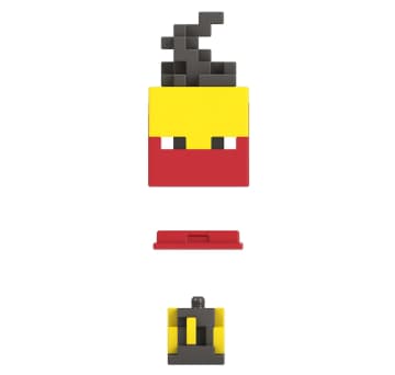 Minecraft Vanilla Figura de Acción Cabeza Mob Mini Blaze